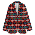 Native Navajo Pattern Print Women's Blazer