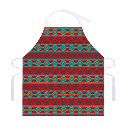 Native Southwestern Pattern Print Adjustable Apron