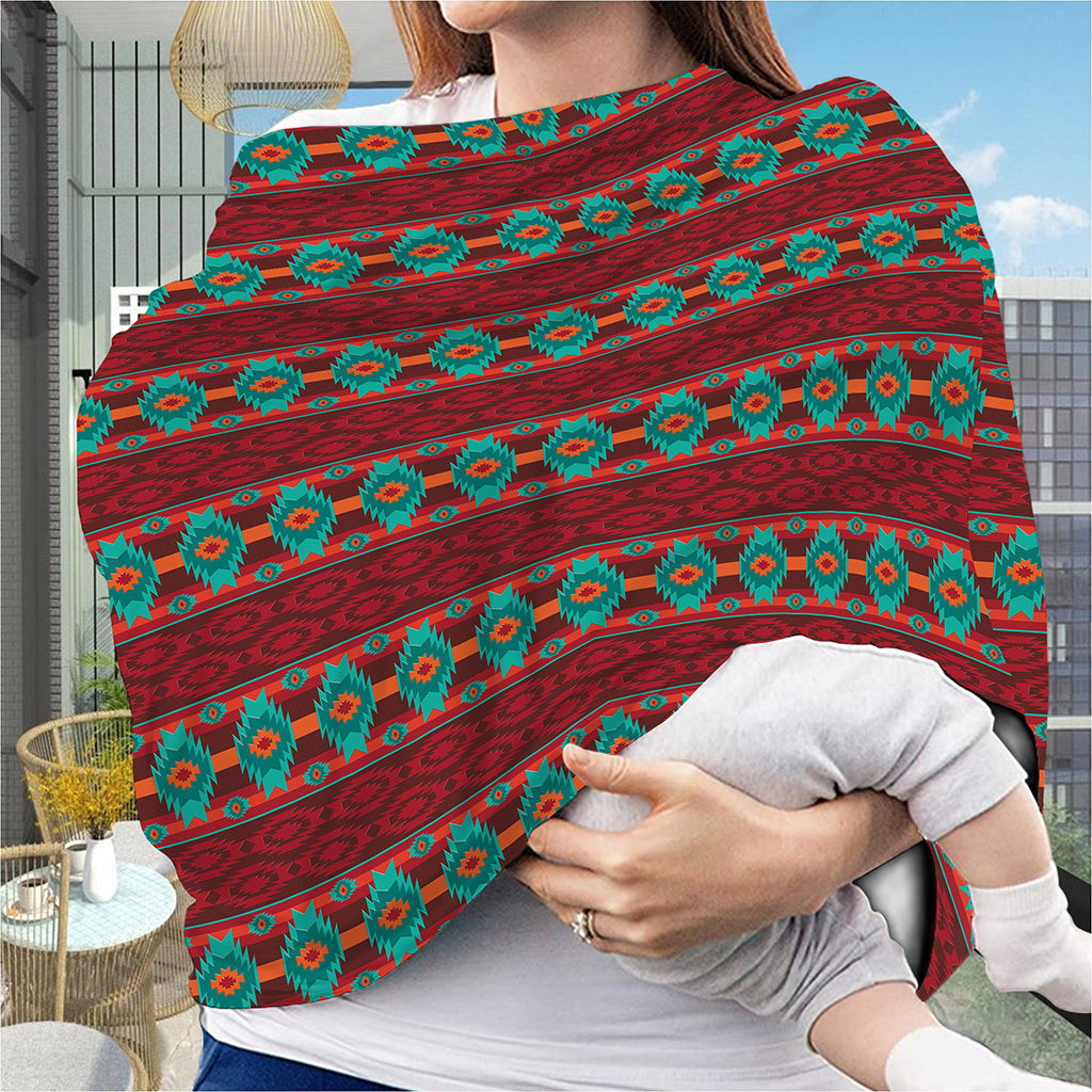 Native Southwestern Pattern Print Baby Seat Cover