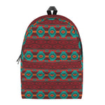 Native Southwestern Pattern Print Backpack