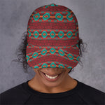 Native Southwestern Pattern Print Baseball Cap