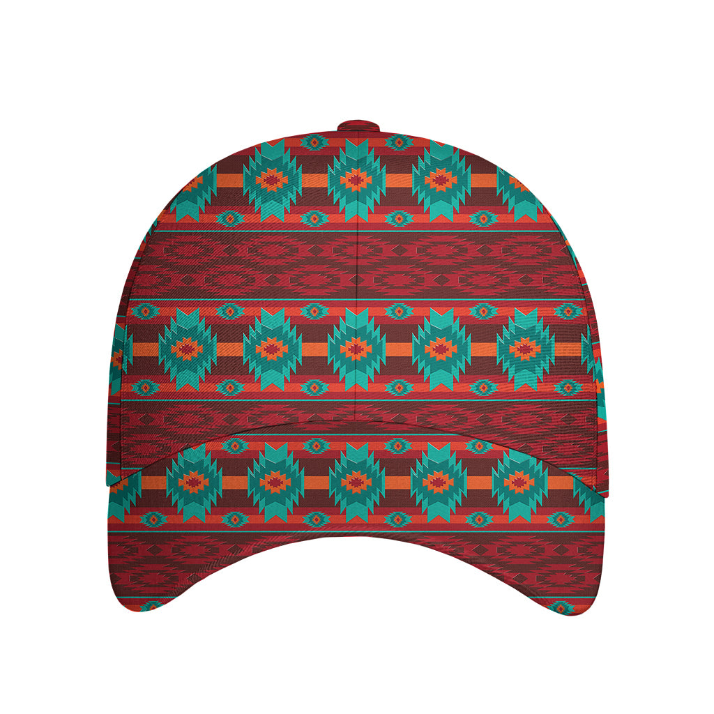 Native Southwestern Pattern Print Baseball Cap