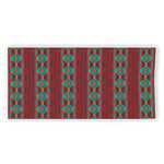 Native Southwestern Pattern Print Beach Towel