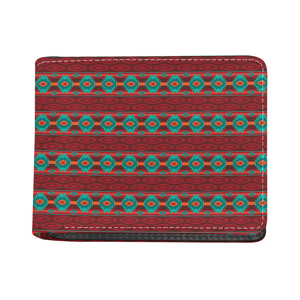 Native Southwestern Pattern Print Bifold Wallet