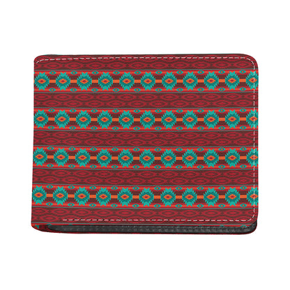 Native Southwestern Pattern Print Bifold Wallet