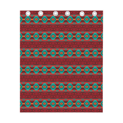 Native Southwestern Pattern Print Curtain