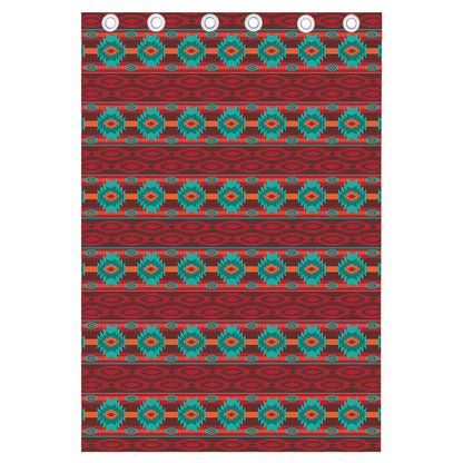 Native Southwestern Pattern Print Curtain