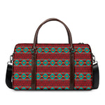 Native Southwestern Pattern Print Duffle Bag