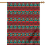 Native Southwestern Pattern Print House Flag