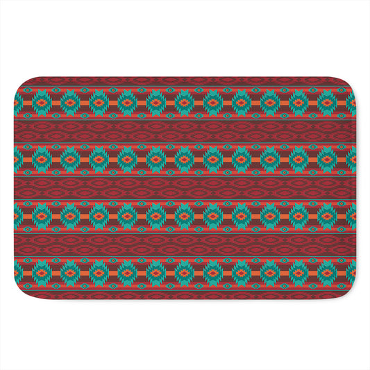 Native Southwestern Pattern Print Indoor Door Mat