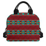 Native Southwestern Pattern Print Insulated Lunch Bag