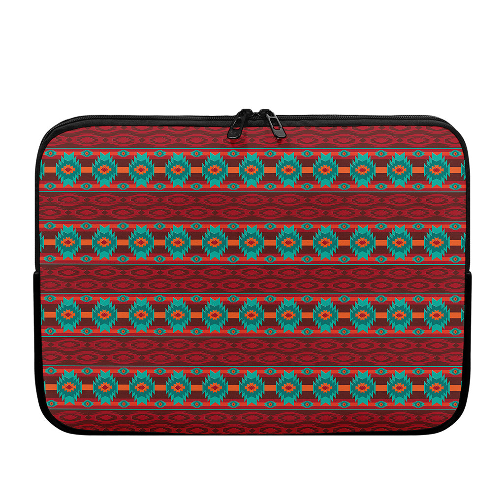 Native Southwestern Pattern Print Laptop Sleeve