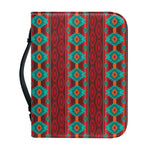 Native Southwestern Pattern Print Leather Bible Cover