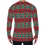Native Southwestern Pattern Print Men's Long Sleeve T-Shirt
