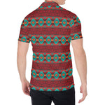 Native Southwestern Pattern Print Men's Shirt