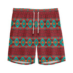 Native Southwestern Pattern Print Men's Sports Shorts