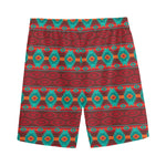Native Southwestern Pattern Print Men's Sports Shorts