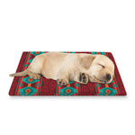 Native Southwestern Pattern Print Pet Cooling Mat Cover