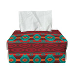Native Southwestern Pattern Print Rectangle Tissue Box Cover