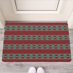Native Southwestern Pattern Print Rubber Doormat