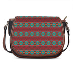 Native Southwestern Pattern Print Saddle Bag