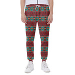 Native Southwestern Pattern Print Scuba Joggers