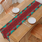 Native Southwestern Pattern Print Table Runner
