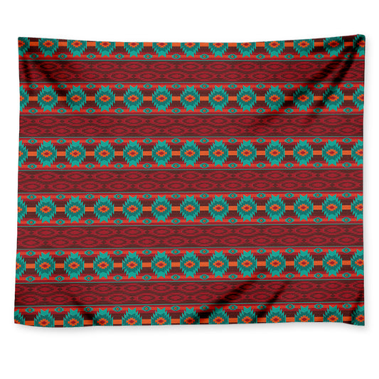 Native Southwestern Pattern Print Tapestry