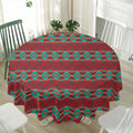 Native Southwestern Pattern Print Waterproof Round Tablecloth