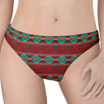 Native Southwestern Pattern Print Women's Thong