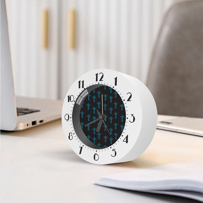 Native Totem Pattern Print Alarm Clock