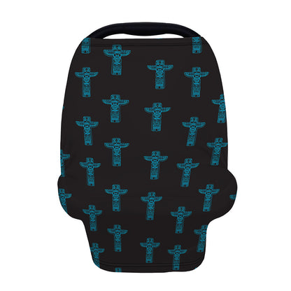 Native Totem Pattern Print Baby Seat Cover