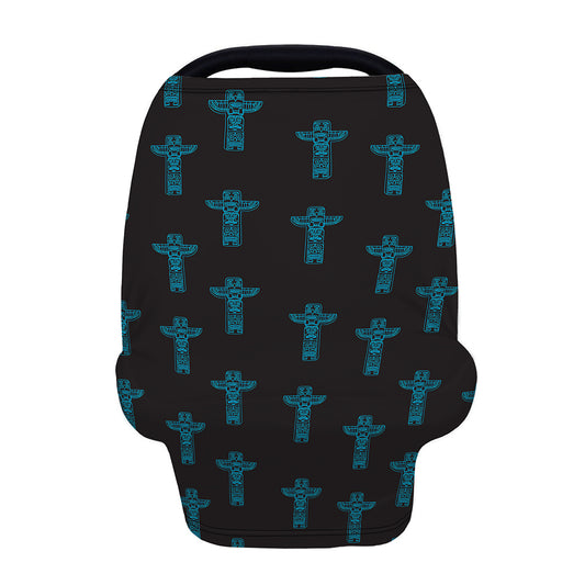 Native Totem Pattern Print Baby Seat Cover
