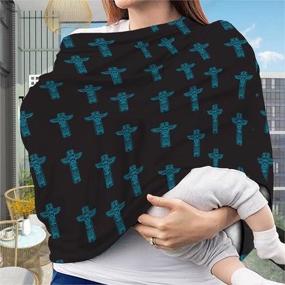 Native Totem Pattern Print Baby Seat Cover