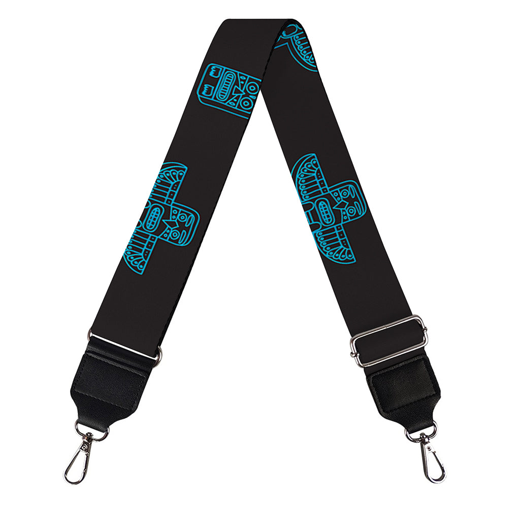 Native Totem Pattern Print Bag Strap