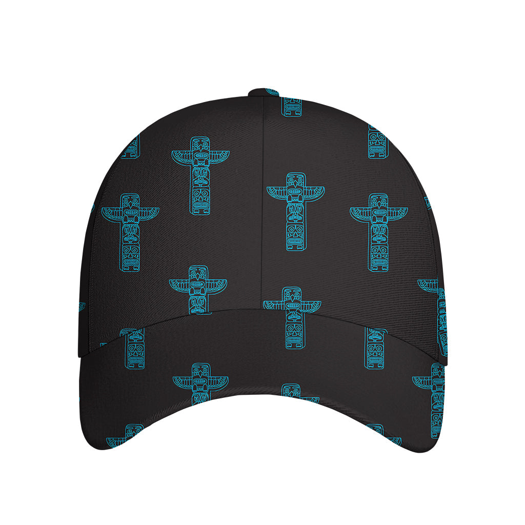 Native Totem Pattern Print Baseball Cap