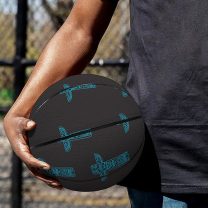 Native Totem Pattern Print Basketball