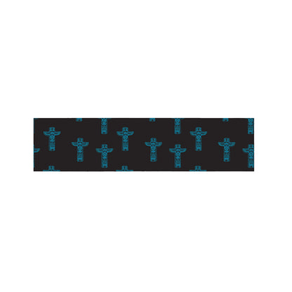 Native Totem Pattern Print Bed Runner
