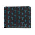 Native Totem Pattern Print Bifold Wallet
