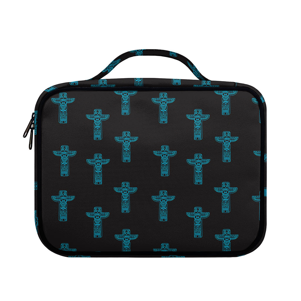 Native Totem Pattern Print Briefcase Bible Bag