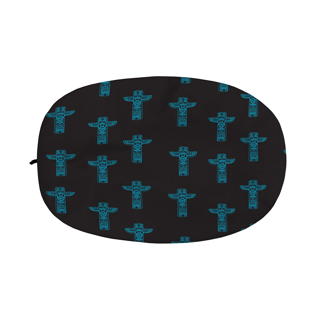 Native Totem Pattern Print Car Side Mirror Covers