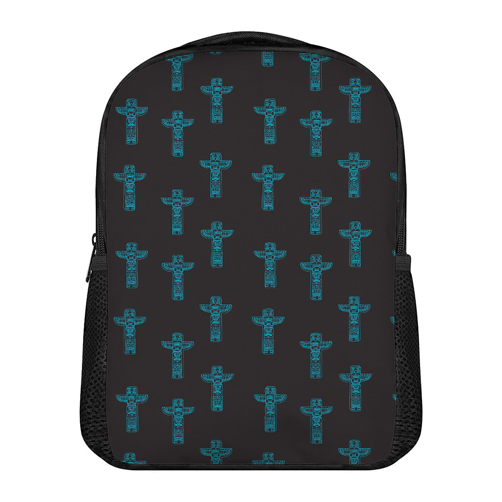 Native Totem Pattern Print Casual Backpack