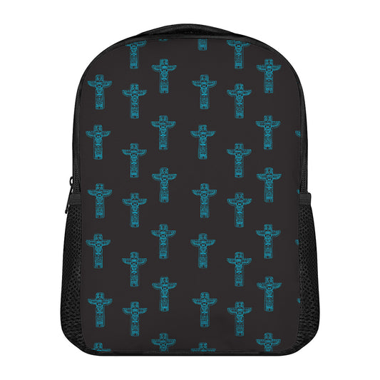 Native Totem Pattern Print Casual Backpack