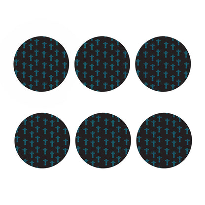 Native Totem Pattern Print Coaster Set