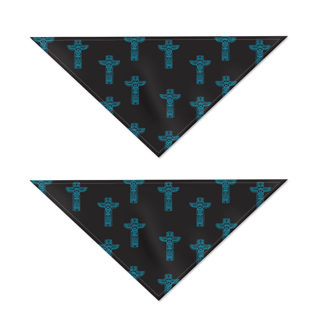 Native Totem Pattern Print Dog Bandana