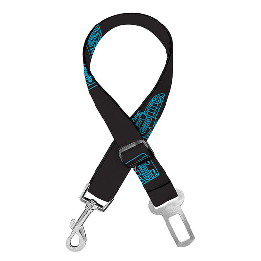 Native Totem Pattern Print Dog Seat Belt