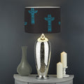 Native Totem Pattern Print Drum Lamp Shade