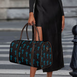 Native Totem Pattern Print Duffle Bag