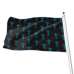 Native Totem Pattern Print Flag