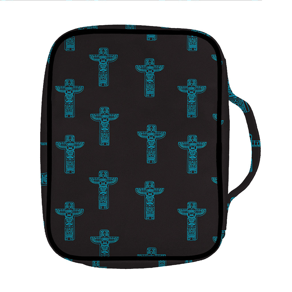 Native Totem Pattern Print Front Pocket Bible Bag